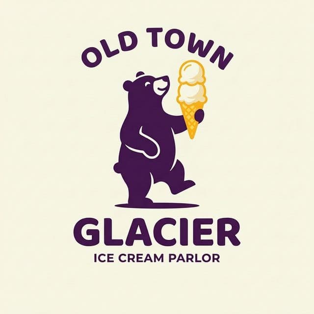 Glacier Ice Cream Fort Collins Logo